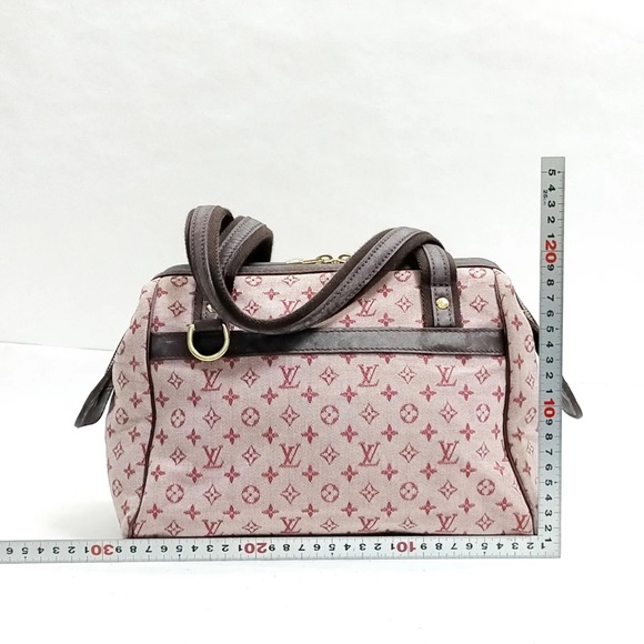 LOUIS VUITTON PM Josephine Bordeaux mini Lin - Picture 8 of 12